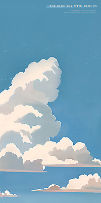PSD 구름 일러스트 자연 하늘 풍경 사람없음 파란색 감성 국내일러스트 자연요소 컬러 컨셉 생태계 파일형식
