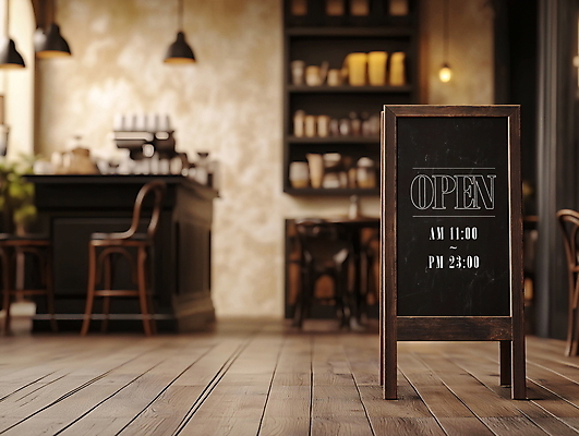 PSD 편집이미지 안내 간판 프레임 사람없음 상점 디지털합성 나무바닥 입간판 편집소스 영업시간 이미지편집 편집실사 바닥 시간 CG 파일형식