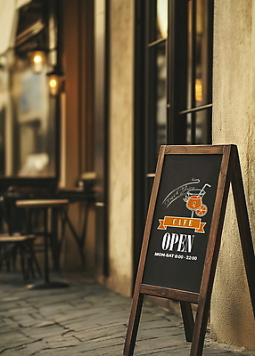 PSD 편집이미지 거리 안내 간판 프레임 사람없음 상점 디지털합성 입간판 편집소스 영업시간 이미지편집 편집실사 시간 CG 파일형식