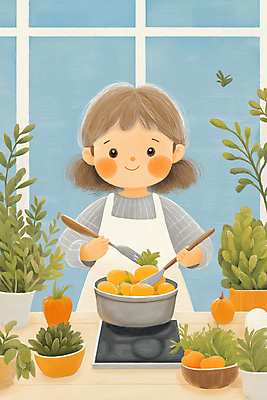 JPG 식물 그릇 여자 행복 화분 채소 일러스트 창문 주방용품 건강 요리 한명 미소 상반신 성인 주방 주황색 가스레인지 냄비 건강식 성인여자한명만 국내일러스트 AI일러스트 AI콘텐츠 1 식기 감정 음식 컬러 생활용품 표정 사람 가전제품 레인지 솥 여자한명만 성인여자만 파일형식