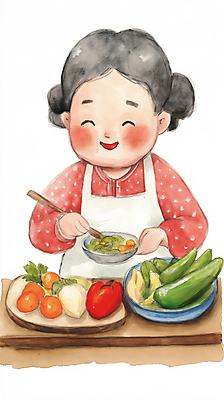 JPG 그릇 여자 행복 채소 일러스트 주방용품 수채화 건강 요리 한명 미소 들기 상반신 성인 주방 포근함 건강식 나무도마 성인여자한명만 국내일러스트 AI일러스트 AI콘텐츠 1 식기 감정 음식 생활용품 모션 도마 표정 사람 목재 감각 여자한명만 성인여자만 파일형식