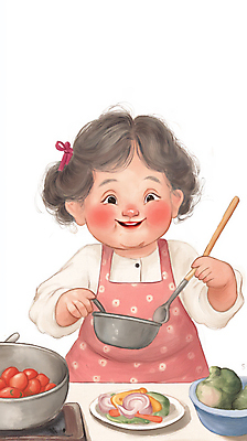 JPG 그릇 여자 행복 채소 일러스트 주방용품 건강 요리 한명 미소 상반신 성인 주방 숟가락 가스레인지 냄비 국자 건강식 성인여자한명만 국내일러스트 AI일러스트 AI콘텐츠 1 식기 감정 음식 생활용품 수저 표정 사람 가전제품 레인지 솥 여자한명만 성인여자만 파일형식