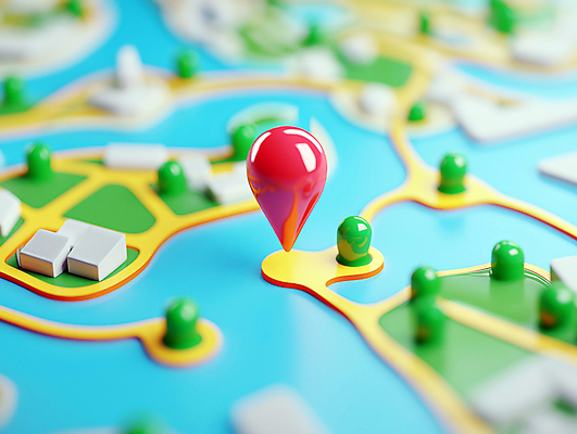 JPG 편집이미지 지도 거리 사람없음 행선지 도시 위치 GPS 경로 위치정보 편집3D AI컴퓨터그래픽 AI콘텐츠 3D 정보 파일형식