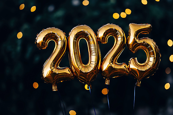 JPG 편집이미지 조명 새해 사람없음 반짝임 숫자 파티 금색 황금 보케 풍선 2025년 편집실사 AI포토 AI콘텐츠 문자 컬러 모션 이벤트 연도 CG 파일형식