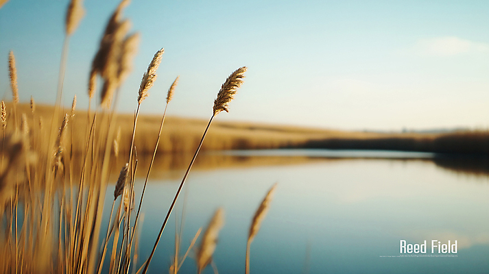 PSD 편집이미지 사람없음 가을 강가 갈대밭 이미지편집 편집실사 계절 강 CG 파일형식 갈대_식물