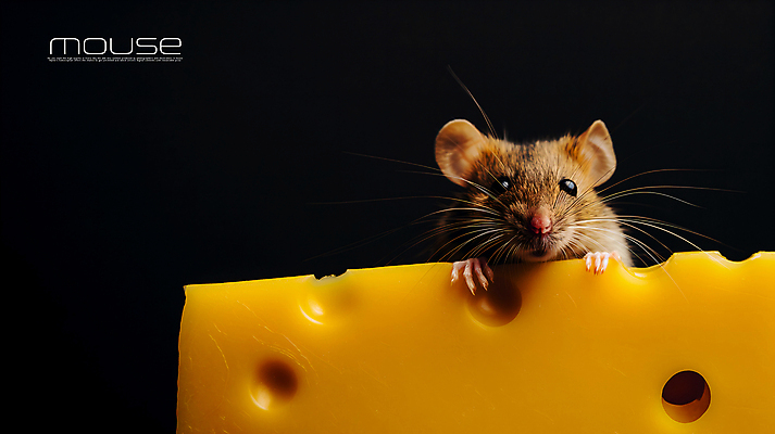 PSD 편집이미지 치즈 사람없음 검은색 쥐 이미지편집 편집실사 컬러 유제품 설치류 CG 파일형식