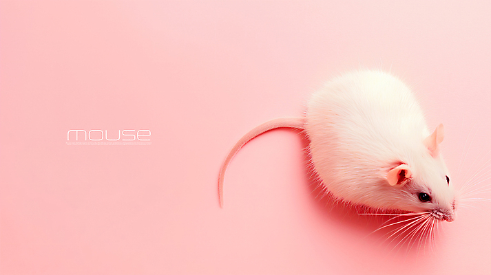 PSD 편집이미지 분홍색 사람없음 쥐 흰쥐 이미지편집 편집실사 컬러 설치류 CG 파일형식