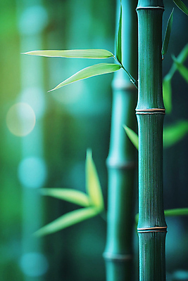 JPG 편집이미지 자연 사람없음 초록색 대나무 대나무잎 편집실사 AI포토 AI콘텐츠 나무 컬러 잎 CG 생태계 파일형식