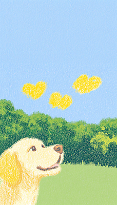 JPG 응시 행복 여유 일러스트 사람없음 초록색 귀여움 산책 하트 강아지 국내일러스트 AI일러스트 AI콘텐츠 모양 시선 감정 컬러 컨셉 휴식 반려동물 개 파일형식