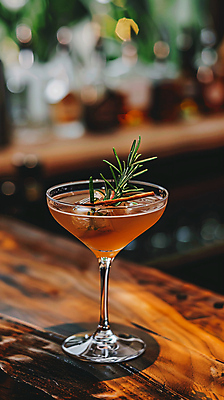 JPG 편집이미지 사람없음 칵테일 칵테일잔 나무바닥 칵테일바 로즈메리 편집실사 AI포토 AI콘텐츠 술잔 바닥 주류 선술집 허브 CG 파일형식
