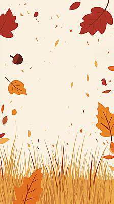 JPG 단풍 낙엽 일러스트 프레임 사람없음 가을 풀 도토리 국내일러스트 AI일러스트 AI콘텐츠 식물 계절 잎 견과류 파일형식