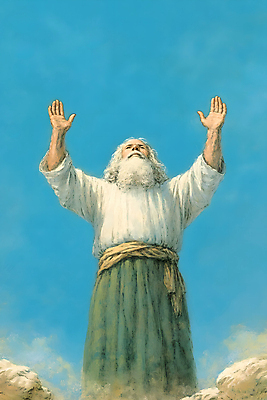 JPG 남자 기독교 일러스트 한명 상반신 성인 앞모습 손들기 올려보기 바위 기도 예수 성인남자한명만 국내일러스트 AI일러스트 AI콘텐츠 1 종교 뷰포인트 모션 사람 돌_바위 신_종교 남자한명만 성인남자만 파일형식