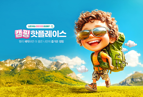 전신 PSD 편집이미지 남자 어린이 여행 산 아웃도어 한명 미소 소년 선글라스 걷기 등산 공간 캠핑 예약 소년한명만 캠핑족 핫플레이스 이미지편집 1 안경 모션 레저 표정 사람 트래킹 장소 신조어 남자한명만 소년만 파일형식