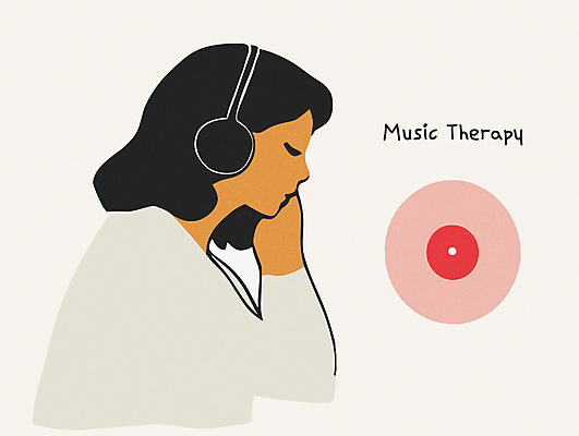 여자 음악 일러스트 휴식 한명 성인 라이프 헤드셋 음악감상 베이지색 성인여자한명만 국내일러스트 AI파일 1 컬러 음향기기 컨셉 문화예술 사람 생활 헤드폰 감상 여자한명만 성인여자만 파일형식 벡터
