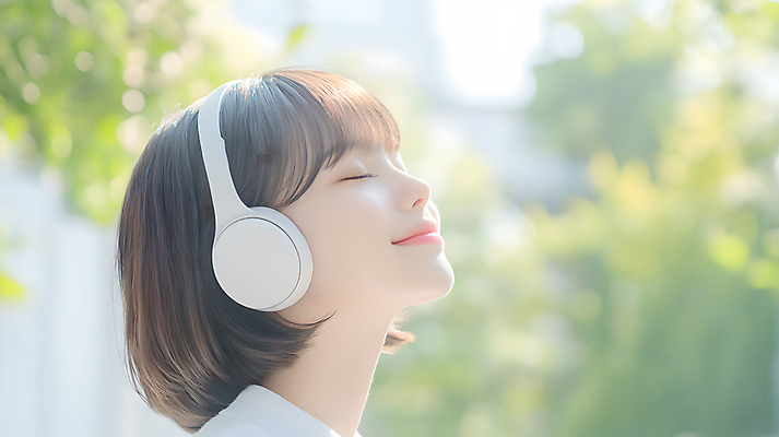 JPG 편집이미지 여자 음악 여행 자연 한명 풍경 성인 여름 청춘 헤드셋 음악감상 싱그러움 의료성형뷰티 성인여자한명만 편집실사 AI인물포토 AI콘텐츠 1 계절 음향기기 컨셉 문화예술 사람 헤드폰 감상 CG 생태계 여자한명만 성인여자만 파일형식 AI포토