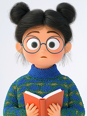 JPG 편집이미지 응시 여자 안경 한명 들기 성인 책 파란색 독서 스웨터 읽기 성인여자한명만 편집실사 AI컴퓨터그래픽 AI콘텐츠 1 시선 잡화 컬러 상의 모션 사람 CG 여자한명만 성인여자만 파일형식