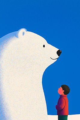 JPG 남자 겨울 일러스트 포옹 청소년 자연 따뜻함 사랑 한명 친구 흰색 북극곰 교감 십대남자한명만 국내일러스트 AI일러스트 AI콘텐츠 1 계절 감정 컬러 곰 관계 안기 사람 생태계 남자한명만 십대남자만 파일형식