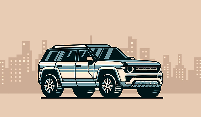 디자인 교통수단 교통 일러스트 자동차 사람없음 도시 오프로드 국내일러스트 AI파일 육상교통 파일형식 벡터