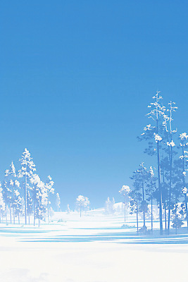JPG 나무 겨울 일러스트 자연 하늘 풍경 사람없음 파란색 흰색 눈 차가움 국내일러스트 AI일러스트 AI콘텐츠 자연요소 식물 계절 컬러 날씨 생태계 파일형식