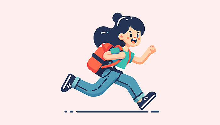 전신 여자 대학생 가방 일러스트 한명 성인 달리기 잡기 성인여자한명만 국내일러스트 교환학생 AI파일 1 학생 잡화 모션 사람 여자한명만 성인여자만 파일형식 벡터