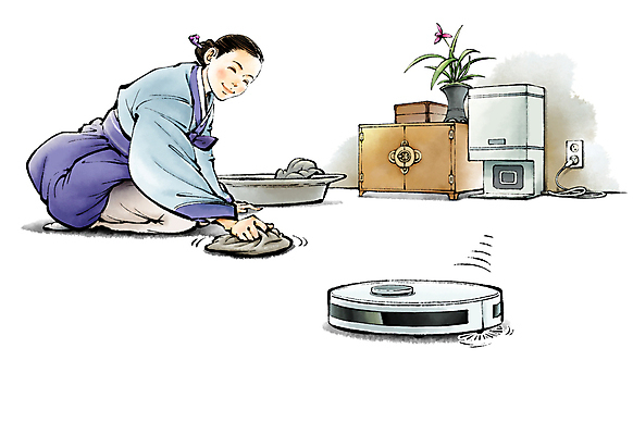 전신 PSD 여자 화분 일러스트 한명 성인 디지털 난초 콘센트 한복 찬장 청소 로봇 동양화 서랍장 청소기 걸레 대야 풍속화 성인여자한명만 AI_인공지능 국내일러스트 식물 1 한국전통 가구 미술 사람 전자제품 전통의상 청소도구 그림 여자한명만 성인여자만 파일형식