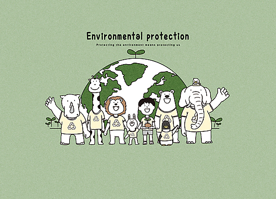 전신 PSD 남자 지구 캠페인 일러스트 자연 코끼리 한명 성인 초록색 새싹 환경 토끼 인사 사자 기린 펭귄 북극곰 코뿔소 성인남자한명만 세계환경의날 국내일러스트 식물 1 컬러 곰 포유류 조류 사람 반려동물 예절 생태계 남자한명만 성인남자만 파일형식 법정기념일