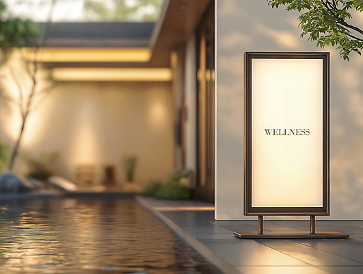 PSD 편집이미지 액자 프레임 그림자 사람없음 인테리어 햇빛 공백 연못 풀잎 베이지색 편집소스 이미지편집 편집실사 웰니스 디자인 컬러 잎 태양 풀_식물 CG 파일형식