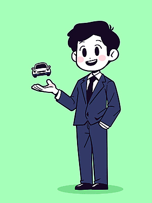 남자 일러스트 비즈니스 자동차 설명 한명 미소 정장 성인 초록색 주머니손 보험 보험설계사 성인남자한명만 일러캐릭터 AI파일 직업 캐릭터 1 옷 육상교통 컬러 모션 표정 사람 남자한명만 성인남자만 파일형식 벡터