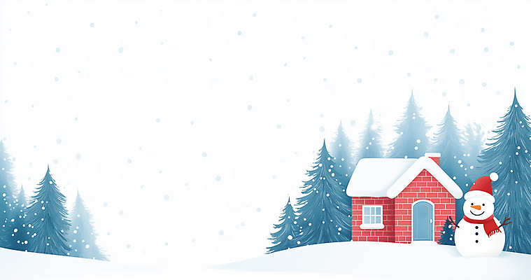 JPG 나무 모자 크리스마스 겨울 일러스트 눈사람 풍경 사람없음 목도리 흰색 눈 벽돌집 겨울풍경 국내일러스트 AI일러스트 AI콘텐츠 자연요소 식물 잡화 계절 기념일 컬러 날씨 주택 파일형식