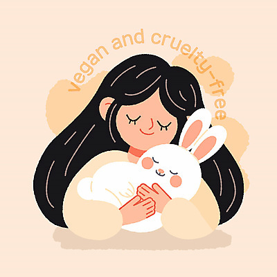 여자 일러스트 안기 포옹 자연 사랑 한명 성인 노란색 눈감음 토끼 보호 동물보호 성인여자한명만 비건 국내일러스트 AI파일 1 감정 컬러 컨셉 포유류 모션 사람 반려동물 사회이슈 생태계 채식주의자 여자한명만 성인여자만 파일형식 벡터