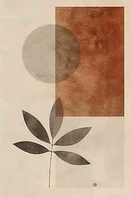 JPG 낙엽 일러스트 나뭇잎 수채화 사람없음 갈색 사각형 가을 빈티지 원형 질감 복고 베이지색 미니멀 국내일러스트 AI일러스트 AI콘텐츠 도형 계절 컬러 컨셉 잎 파일형식