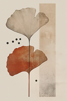 JPG 낙엽 일러스트 나뭇잎 수채화 사람없음 갈색 사각형 가을 빈티지 원형 질감 복고 은행잎 베이지색 미니멀 국내일러스트 AI일러스트 AI콘텐츠 도형 계절 컬러 컨셉 잎 파일형식