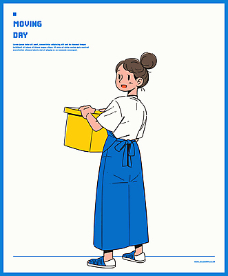 전신 여자 인물캐릭터 운동화 일러스트 한명 들기 성인 캐주얼 파란색 상자 이사 청소 정리 이삿짐 대청소 성인여자한명만 일러캐릭터 AI파일 캐릭터 1 옷 컬러 신발 모션 사람 여자한명만 성인여자만 파일형식 벡터