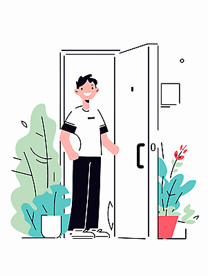 식물 남자 화분 운동화 일러스트 바지 청소년 한명 서기 미소 상반신 캐주얼 문 십대만 십대남자한명만 국내일러스트 AI파일 1 옷 신발 모션 하의 표정 사람 남자한명만 십대남자만 파일형식 벡터