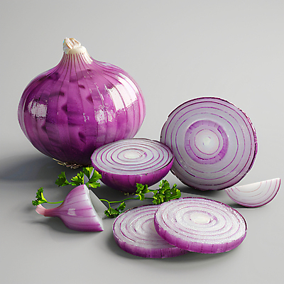 JPG 편집이미지 잎 식재료 사람없음 슬라이스 적양파 편집실사 AI포토 AI콘텐츠 식물 양파 CG 파일형식