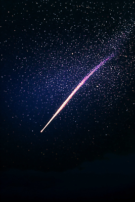 JPG 편집이미지 밤하늘 사람없음 보라색 유성 편집실사 AI컴퓨터그래픽 AI콘텐츠 컬러 하늘 야간 CG 파일형식