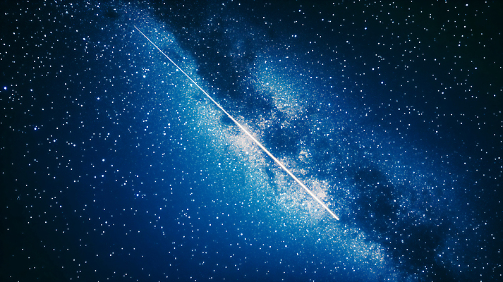 JPG 편집이미지 밤하늘 사람없음 유성 남색 편집실사 AI컴퓨터그래픽 AI콘텐츠 컬러 하늘 야간 CG 파일형식