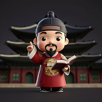JPG 전신 편집이미지 캐릭터 남자 고건축 수염 한명 들기 손짓 성인 책 손들기 한글날 곤룡포 세종대왕 성인남자한명만 편집3D AI컴퓨터그래픽 AI콘텐츠 1 건축물 모션 사람 공휴일 3D 한복 왕 국경일 남자한명만 성인남자만 파일형식