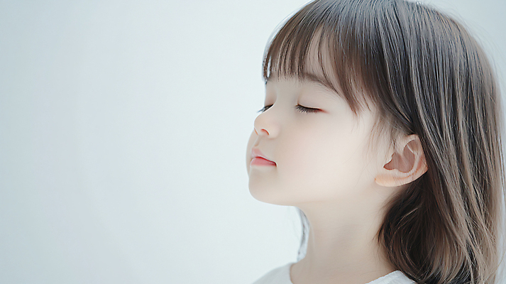 JPG 편집이미지 응시 여자 교육 어린이 한명 소녀 옆모습 눈감음 디지털합성 의료성형뷰티 소녀한명만 사고력 편집실사 AI인물포토 AI콘텐츠 1 시선 뷰포인트 모션 사람 CG 여자한명만 소녀만 파일형식 AI포토