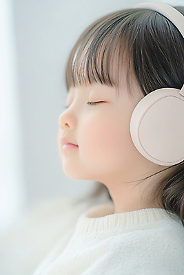 JPG 편집이미지 여자 교육 어린이 음악 한명 소녀 상반신 옆모습 눈감음 헤드셋 음악감상 디지털합성 창의력 의료성형뷰티 소녀한명만 사고력 편집실사 AI인물포토 AI콘텐츠 1 뷰포인트 음향기기 모션 문화예술 사람 헤드폰 감상 CG 여자한명만 소녀만 파일형식 AI포토