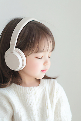 JPG 편집이미지 여자 교육 어린이 음악 한명 소녀 상반신 옆모습 눈감음 헤드셋 음악감상 디지털합성 창의력 의료성형뷰티 소녀한명만 사고력 편집실사 AI인물포토 AI콘텐츠 1 뷰포인트 음향기기 모션 문화예술 사람 헤드폰 감상 CG 여자한명만 소녀만 파일형식 AI포토