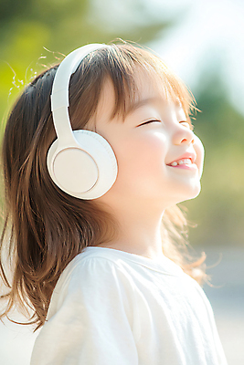 JPG 편집이미지 여자 교육 어린이 음악 한명 소녀 상반신 옆모습 눈감음 헤드셋 음악감상 디지털합성 창의력 의료성형뷰티 소녀한명만 사고력 편집실사 AI인물포토 AI콘텐츠 1 뷰포인트 음향기기 모션 문화예술 사람 헤드폰 감상 CG 여자한명만 소녀만 파일형식 AI포토