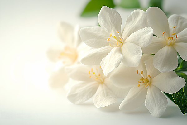 JPG 편집이미지 여러송이 잎 꽃백그라운드 사람없음 아웃포커스 흰색 재스민 화이트자스민 편집실사 AI포토 AI콘텐츠 식물 꽃 컬러 다수 백그라운드 촬영기법 CG 파일형식