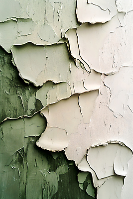 JPG 편집이미지 페인팅 붓터치 추상 사람없음 초록색 페인트 질감 캔버스 베이지색 편집실사 AI포토 AI콘텐츠 컬러 무늬 CG 파일형식