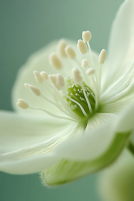 JPG 편집이미지 꽃 한송이 사람없음 초록색 흰색 만개 편집실사 AI포토 AI콘텐츠 식물 1 컬러 CG 송이 파일형식