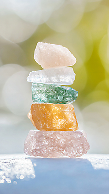 JPG 편집이미지 그림자 사람없음 투명 감성 탑쌓기 편집실사 젠 AI포토 AI콘텐츠 컨셉 모션 쌓기 돌_바위 CG 파일형식