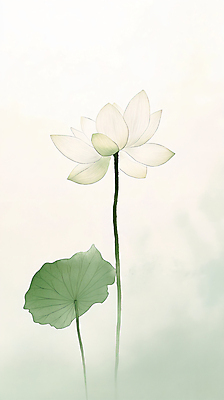 JPG 불교 일러스트 자연 연꽃 사람없음 초록색 동양화 연잎 국내일러스트 AI일러스트 AI콘텐츠 꽃 종교 컬러 잎 미술 생태계 파일형식