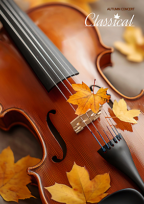 PSD 편집이미지 음악 단풍 낙엽 사람없음 가을 바이올린 나무바닥 음악회 이미지편집 계절 잎 현악기 문화예술 바닥 공연 파일형식