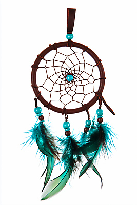 JPG 편집이미지 사람없음 장식 갈색 꿈 신비 깃털 청록색 악몽 토속신앙 드림캐쳐 편집실사 AI포토 AI콘텐츠 종교 컬러 컨셉 CG 파일형식