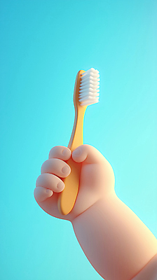JPG 편집이미지 손 하늘색 들기 신체부위 위생용품 3D 건강관리 청결 양치 위생 칫솔 편집3D AI컴퓨터그래픽 AI콘텐츠 생활용품 모션 건강 관리 사람 파란색 디지털합성 파일형식